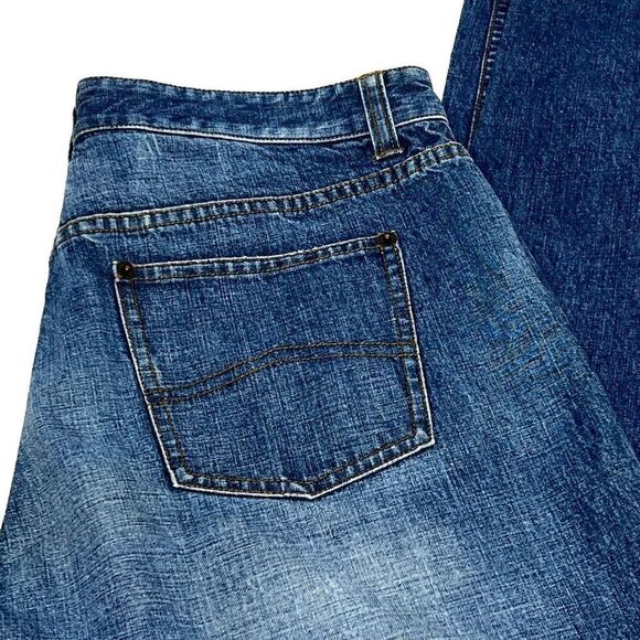 Armani Exchange medium wash mid rise straight leg jeans size 8 - Picture 11 of 14